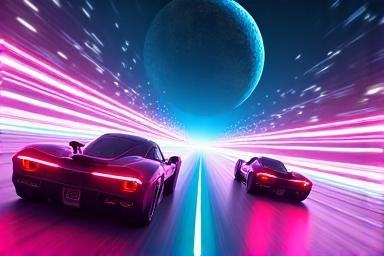 غلاف لعبة Cosmic Racer Unlimited