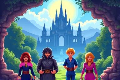 غلاف لعبة Pixel Quest Chronicles