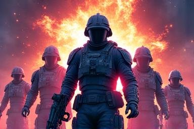 غلاف لعبة StrikeForce Arena